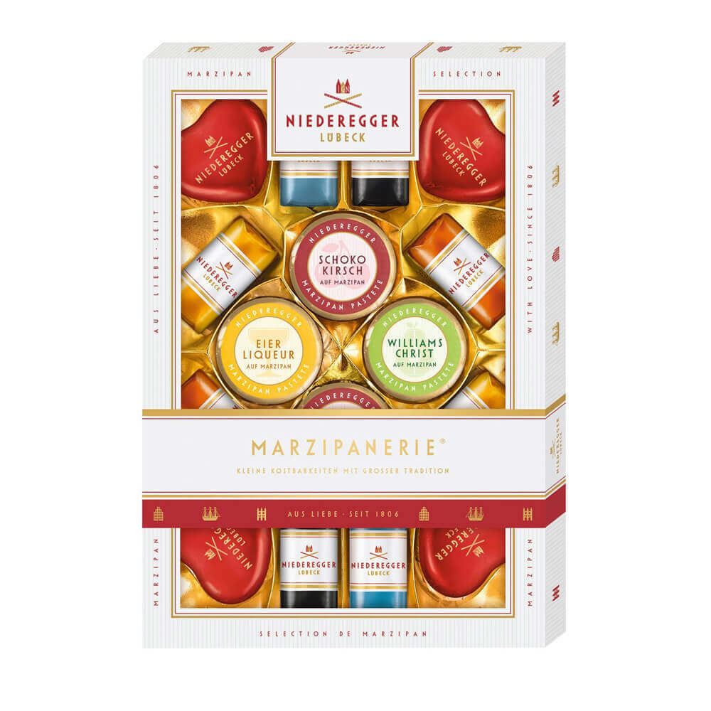 Niederegger Marzipanerie Assorted Marzipan Treats Gift Box 206g